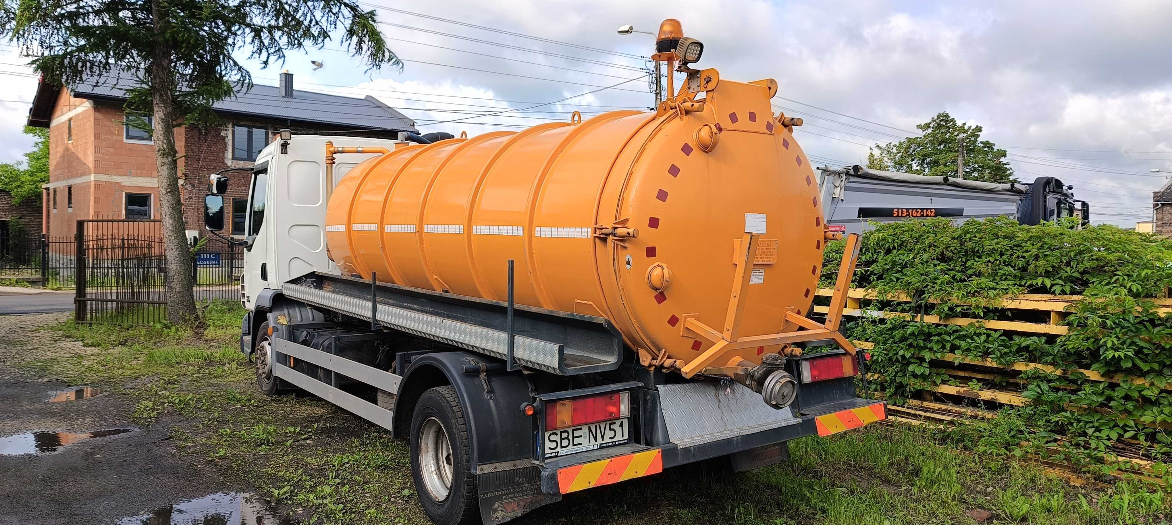 Asenizacyjny DAF LF 45 z 2005 roku, 7,5 m3