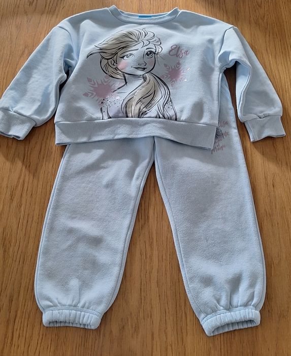 Dres ocieplany bluza + spodnie Elsa 104