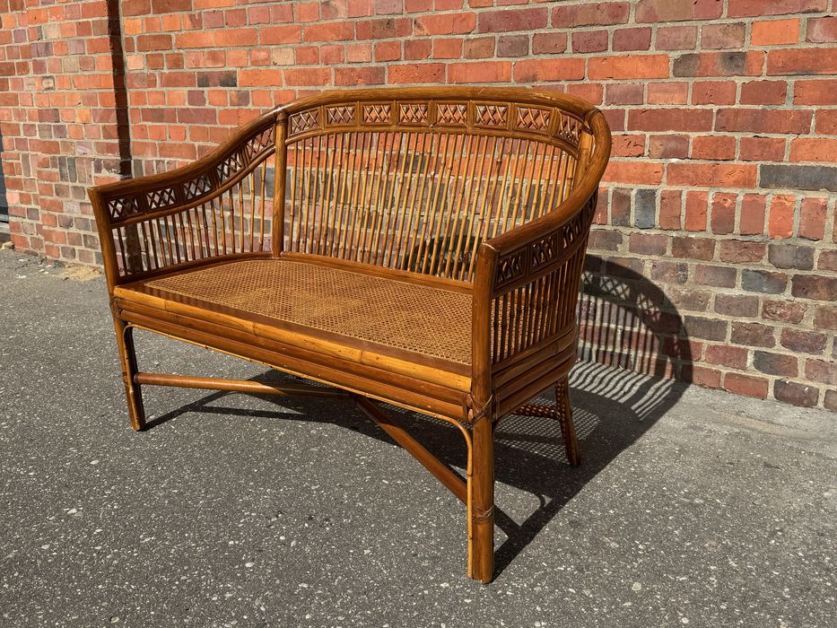 Sofa/ławka marki Gunther Lambert w stylu Brighton Pavilion, lata 70.