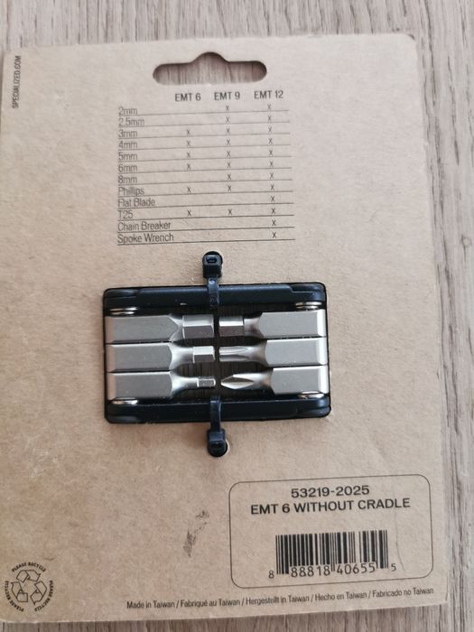 Zestaw narzędzi specialized emt 6 tool