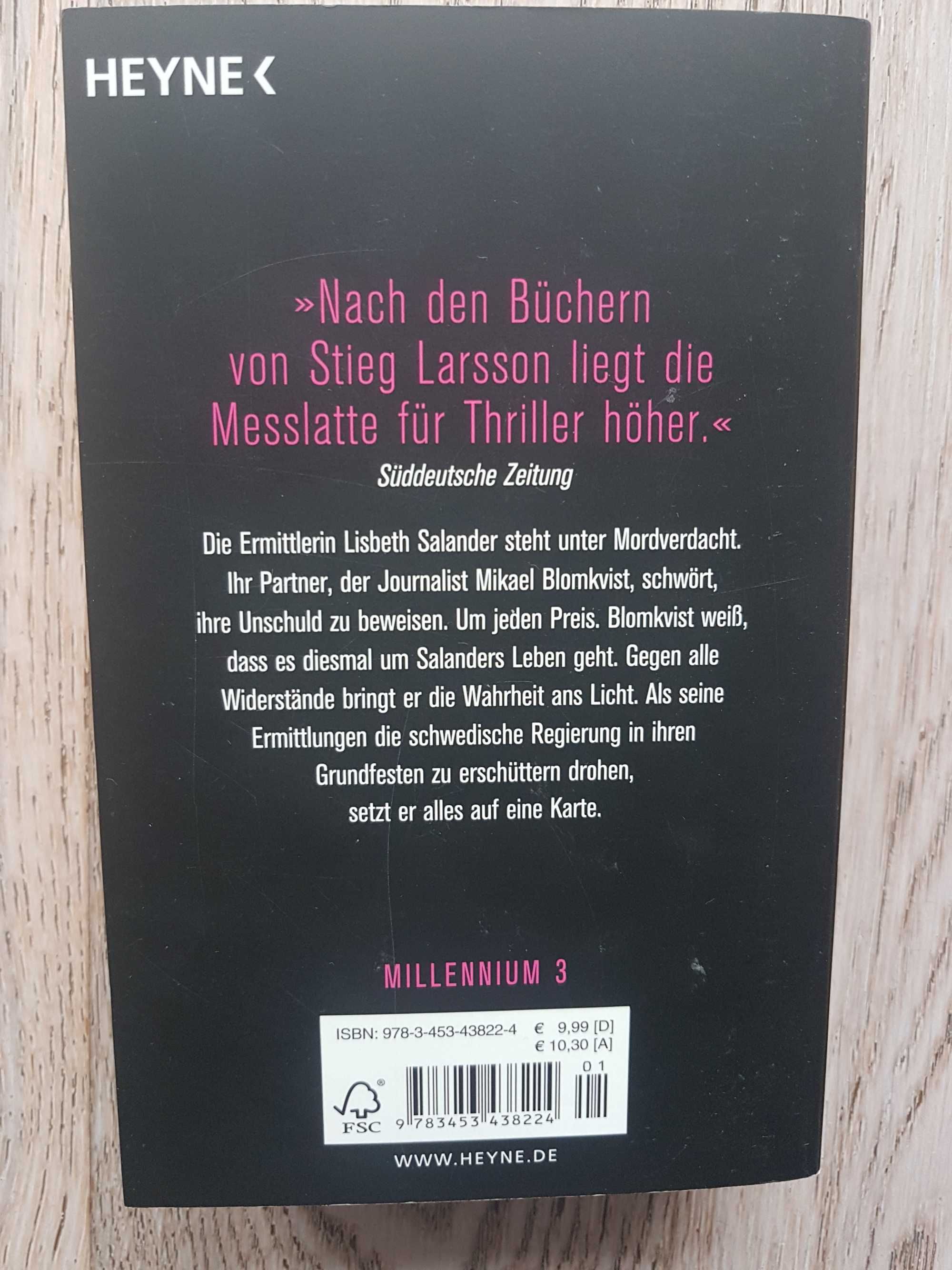 Vergebung Larsson Stieg - książka po niemiecku