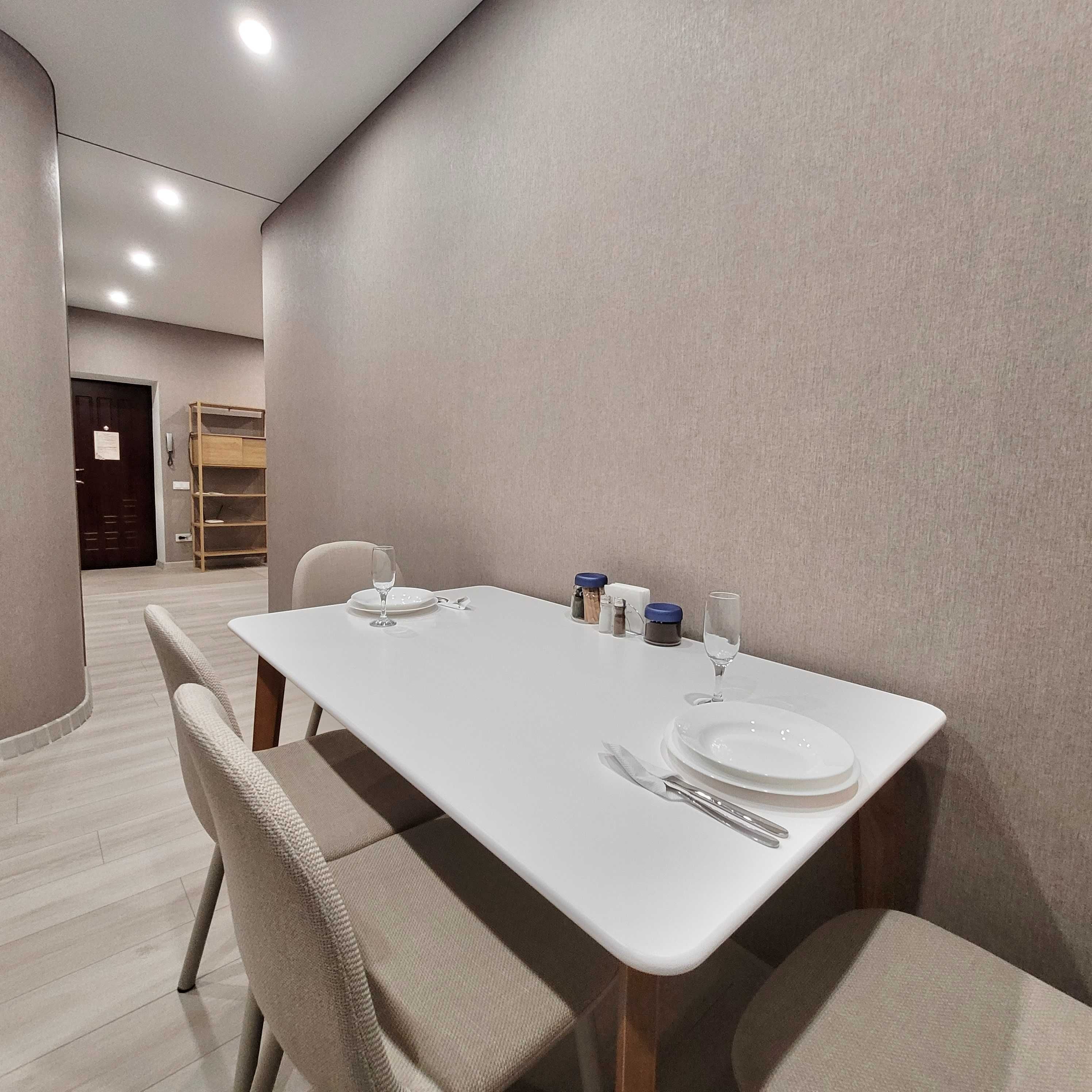 ApartPoltava  двокімнатні апартаменти ПОДОБОВО Premium Relax з ДЖАКУЗІ