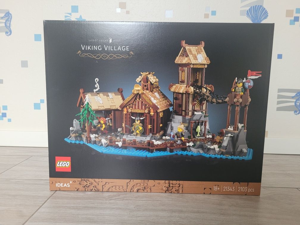 Klocki Lego Wioska Wikingów 21343 IDEAS