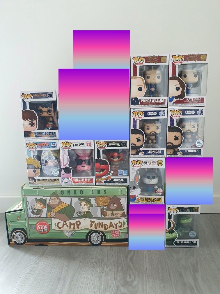 (3 fotos) Funko Pop Novos - Rocks, Marvel, DC, Movies, Disney, Vários