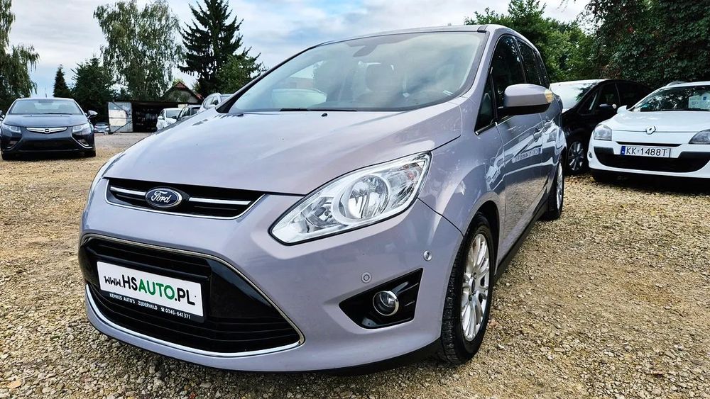 Ford Grand C-MAX BENZYNA * 7 FOTELI * 2x drzwi przesuwne * SUPER * okazja * TITANIUM