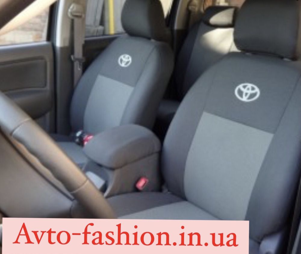 Чохли Toyota Avensis Corolla Rav-4 Verso Hi-Lux Prius Yaris Aygo Camry