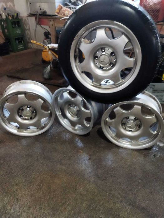 Jantes de 16'' e diferêncial em aluminio para Mercedes