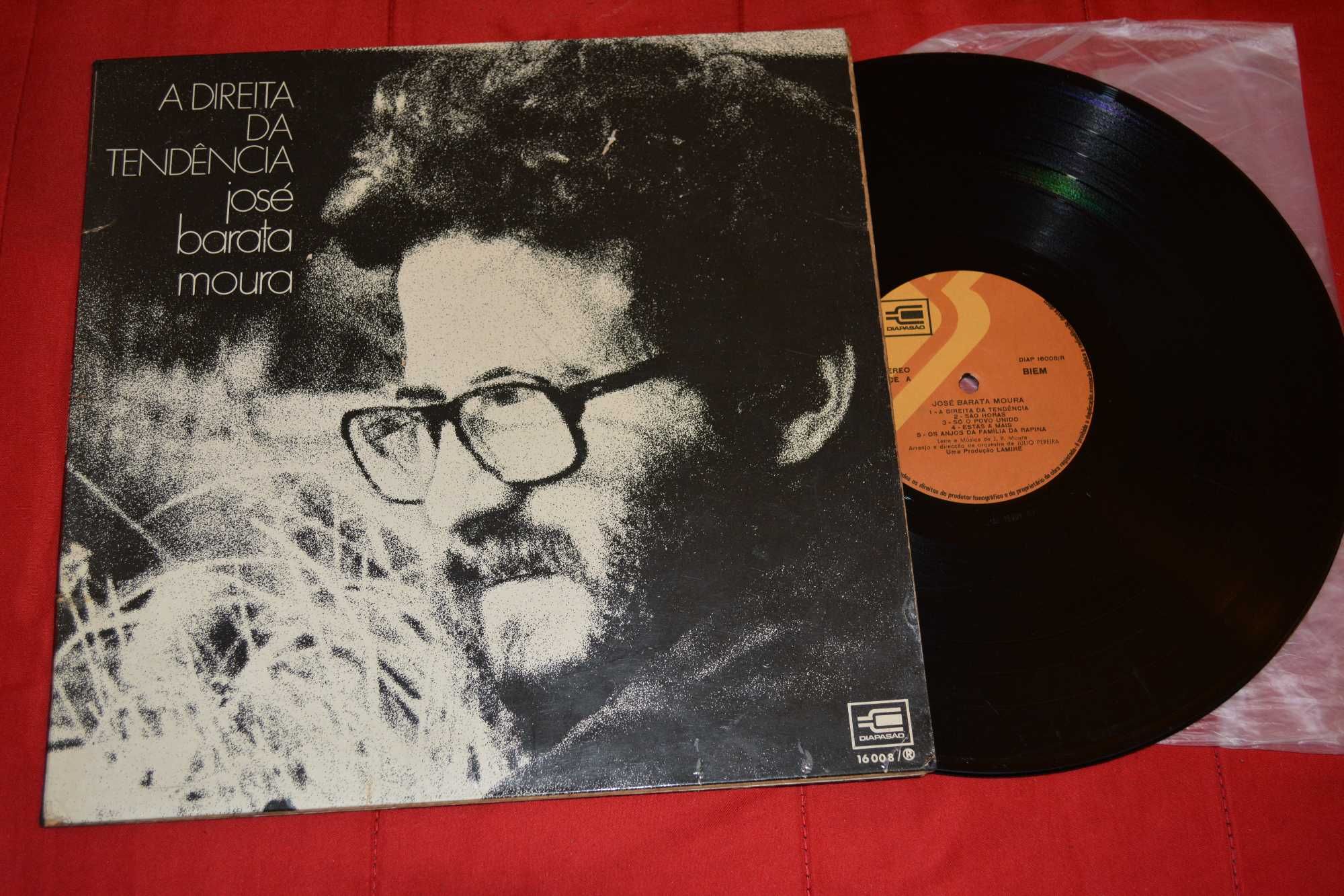 José Barata Moura ‎– A Direita Da Tendência - Edição 1977 VINIL LP