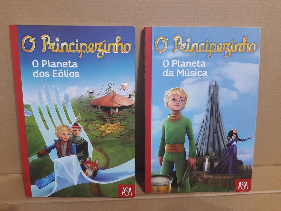 Par de livros para crianças "O Principezinho"