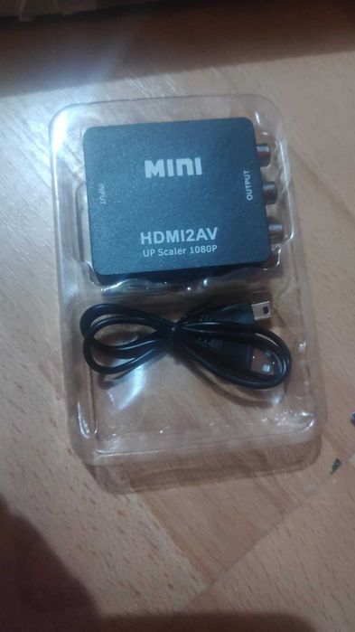 adapter av rca do hdmi konwerter cinch 1080p kabel