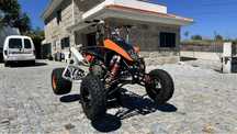 Moto 4 / quad ktm 450sx atv com 170 horas originais e manual