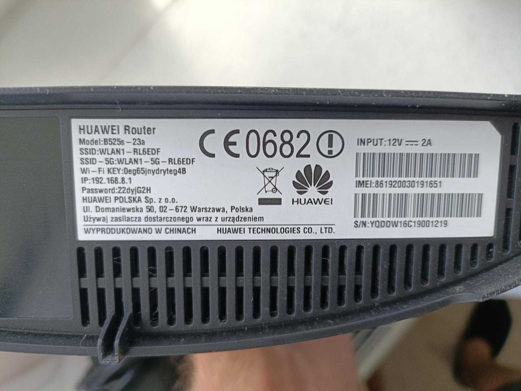 Router stacjonarny WiFi Huawei B525s-23a