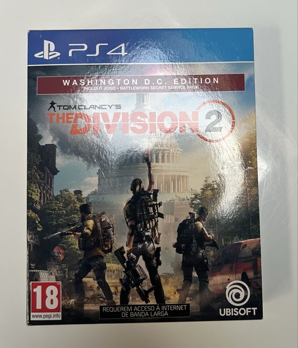 Jogos PS4 como novos - Division 2, Watchdogs 2, GTA V, Death Stranding