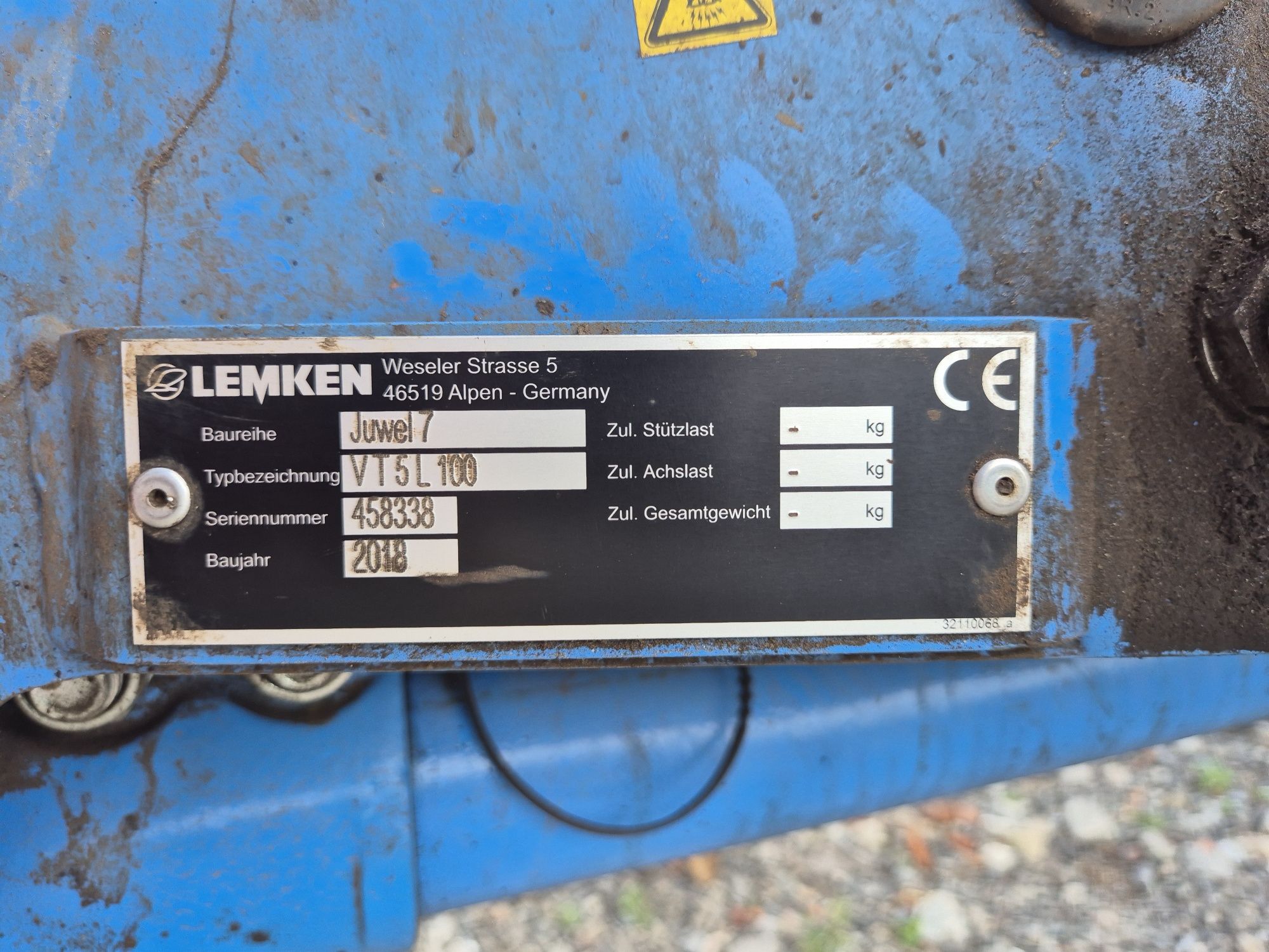 Lemken Juwel 7 5 skibowy