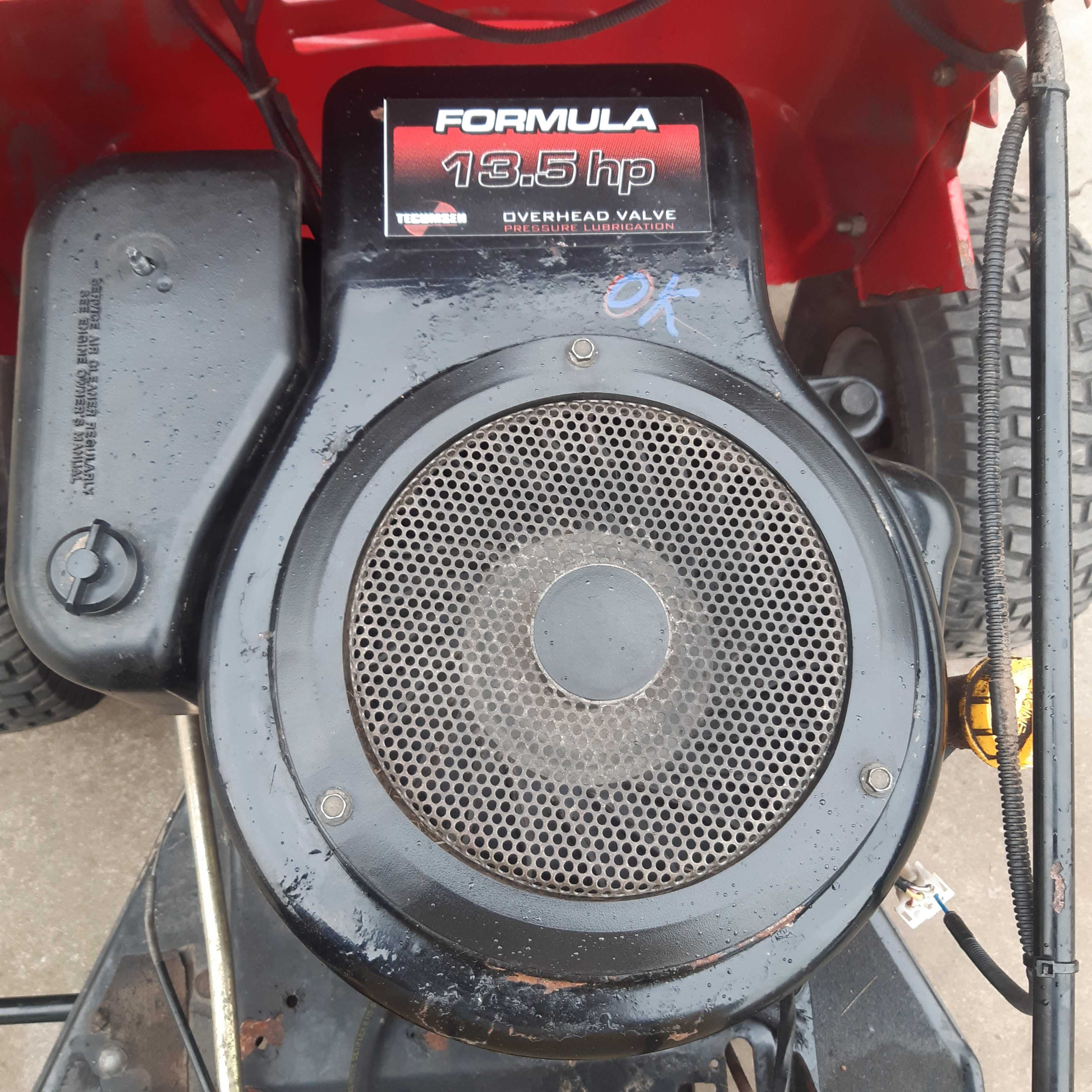 Silnik Tecumseh 13.5HP traktorek kosiarka sprawny wysyłka Film części