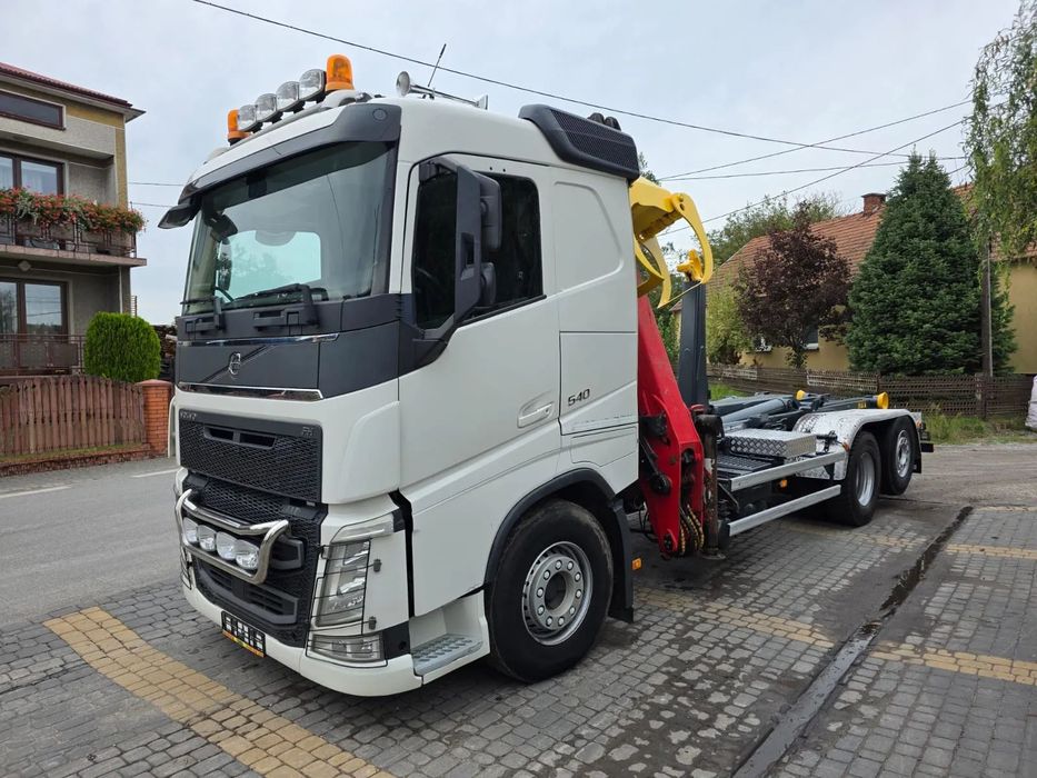 Volvo FH 540  Volvo z hakiem Meiller i Hds Epsilon