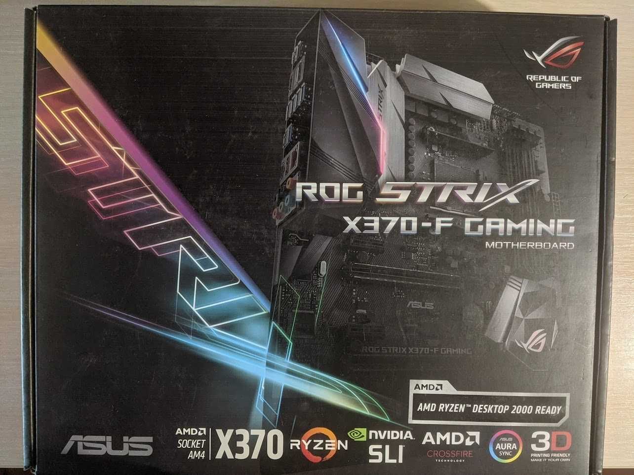 Комплект Ryzen 7 5700x + ROG STRIX X370-F GAMING + 32озу