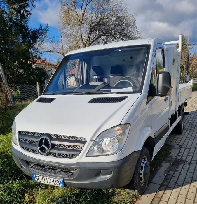Mercedes-Benz Sprinter 515CDI - stary, pancerny silnik - stan idealny!  2,2 CDI 150 KM - OM 646 - klimatyzacja + bliźniak + oryginalny kiper