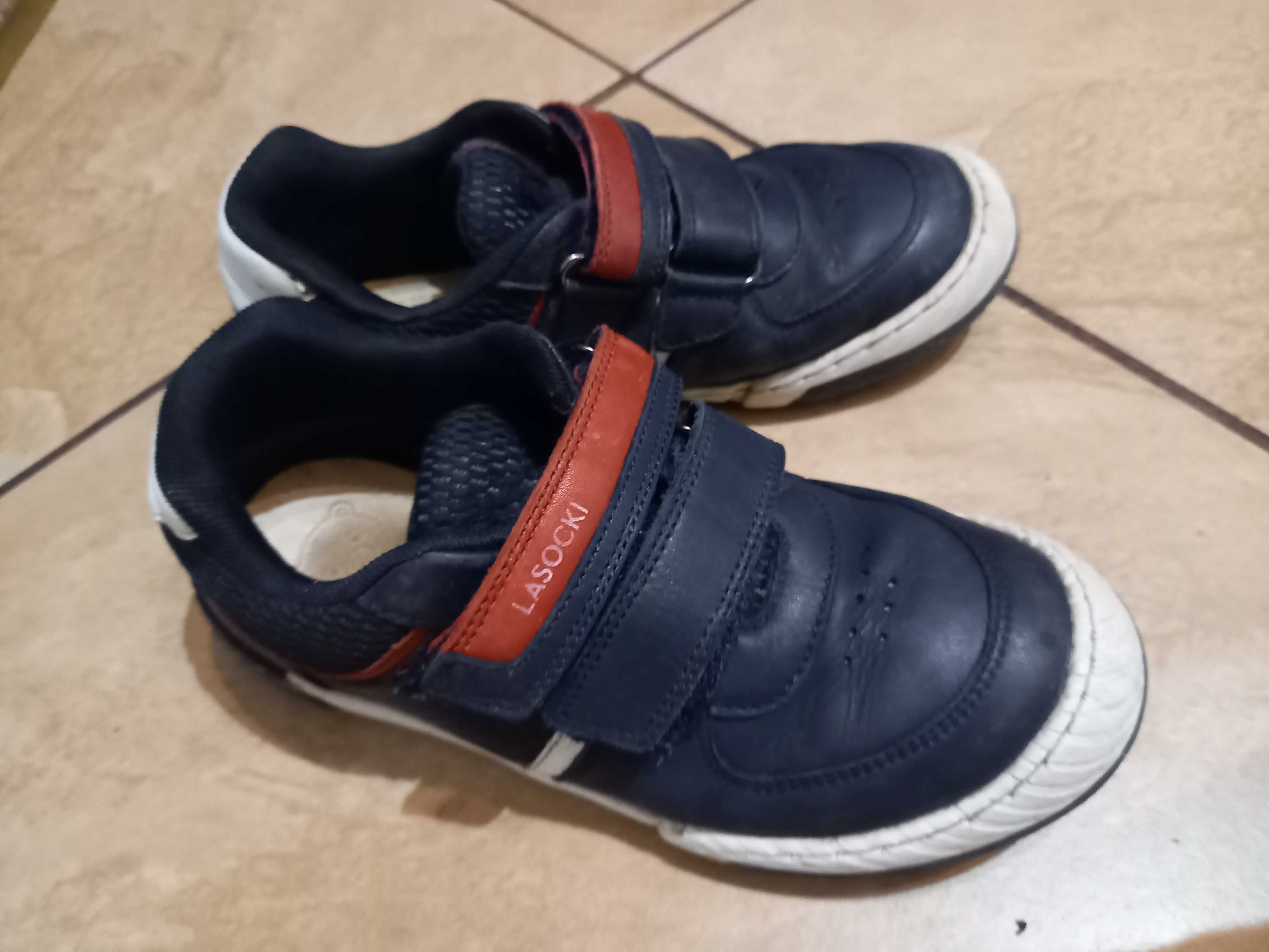 Buty półbuty skórzane Lasocki r 30