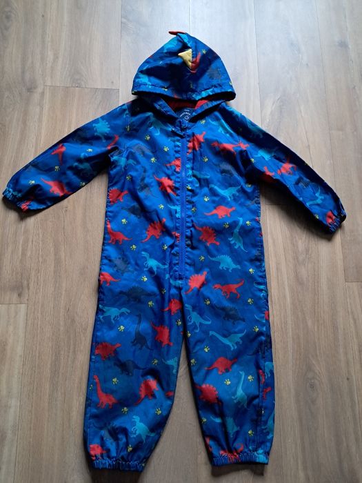 Kombinezon przeciwdeszczowy chłopięcy dinozaury 104-110