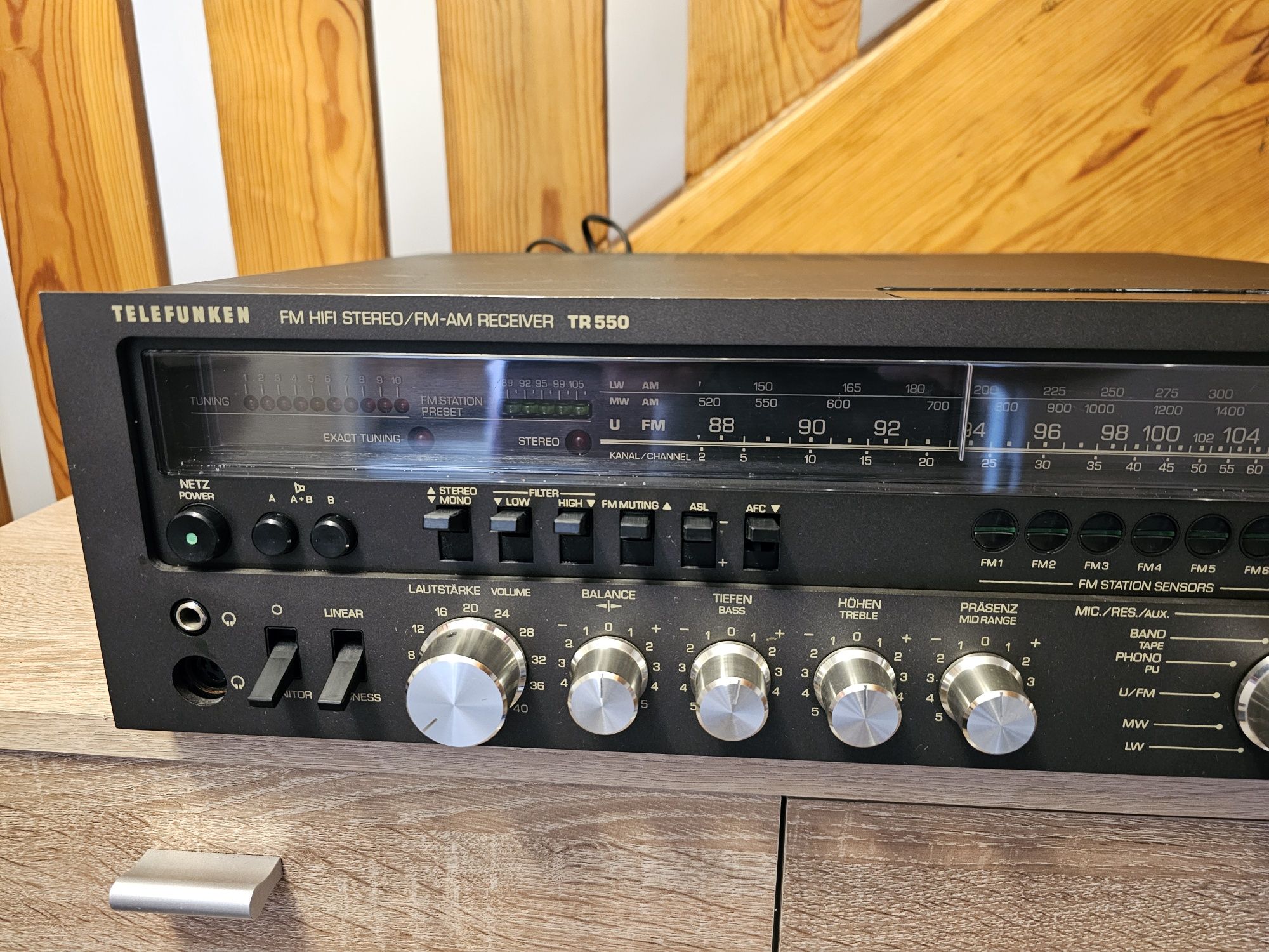 Amplituner Telefunken TR 550 piękny Stan