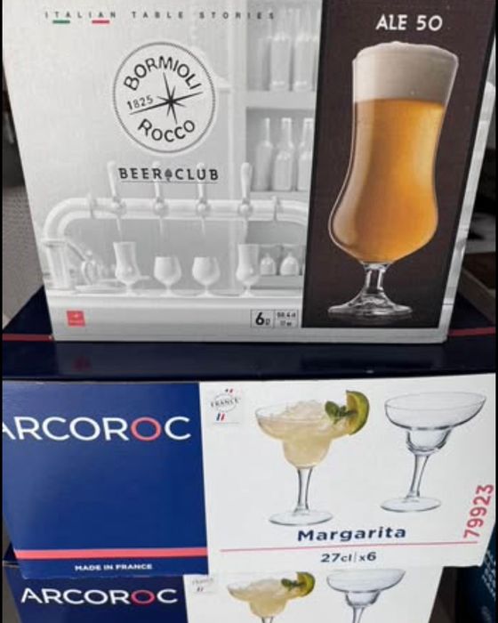 Copos variados para Bar/Restaurante
Novo, nunca usado.

12x Margarita