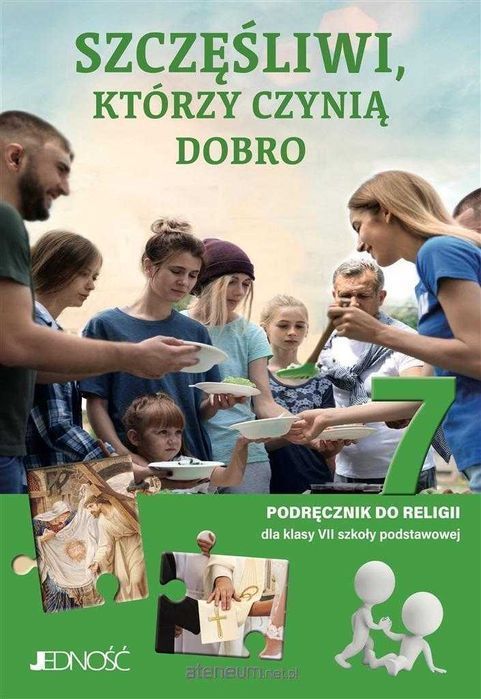 |NOWA| Szczęśliwi którzy czynią dobro klasa 7 Podręcznik Jedność