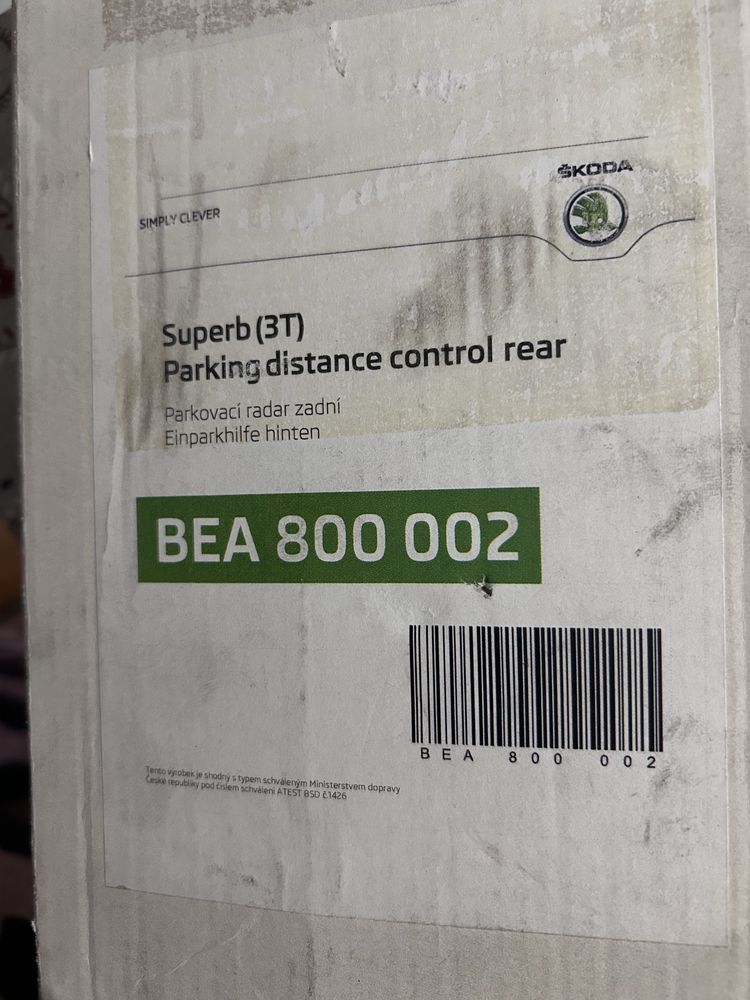Sensores de estacionamento skoda superb (3T)  originais