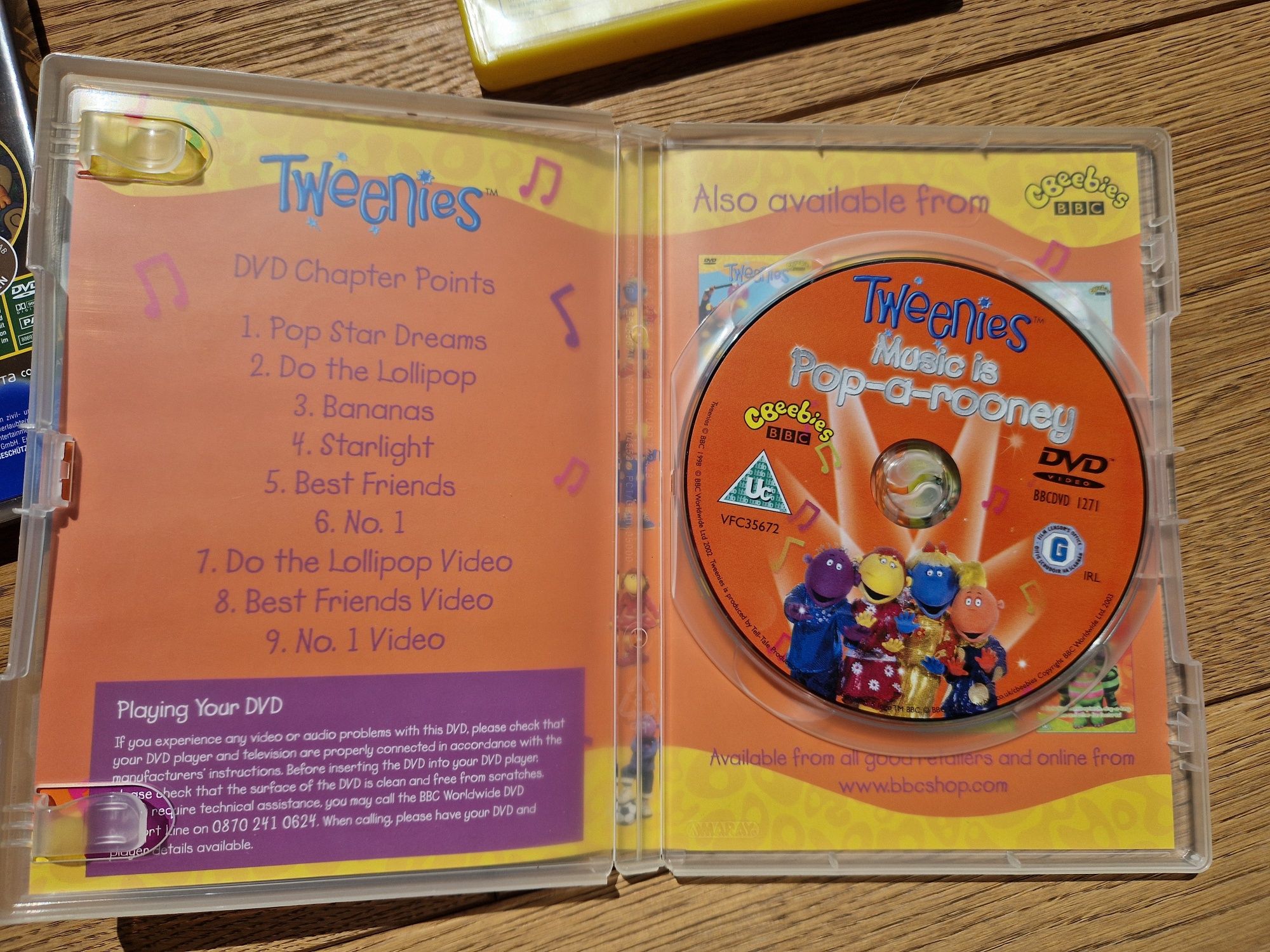 Zestaw płyt DVD po angielsku i niemiecku Myszka Mickey