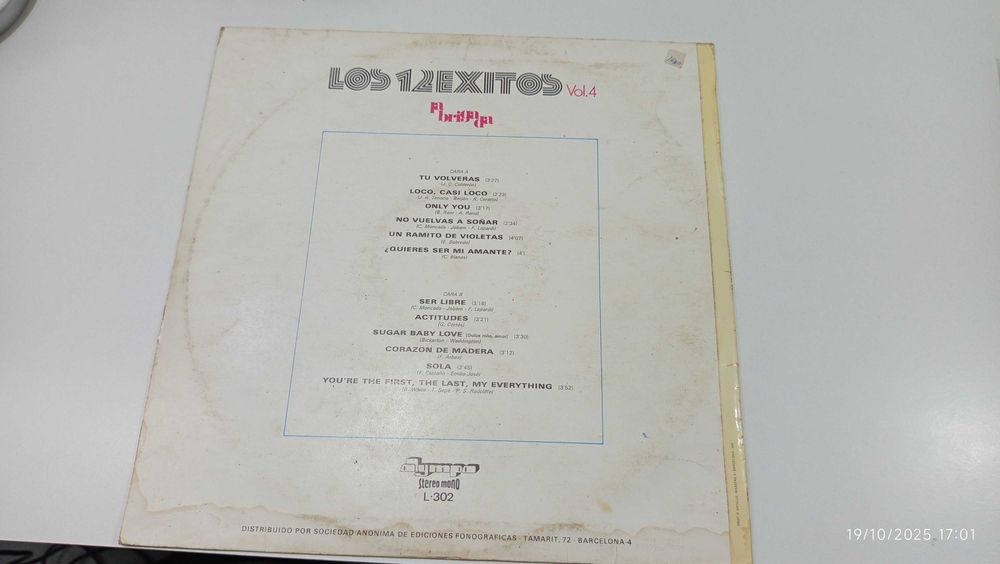 Discos de vinil .Vários temas