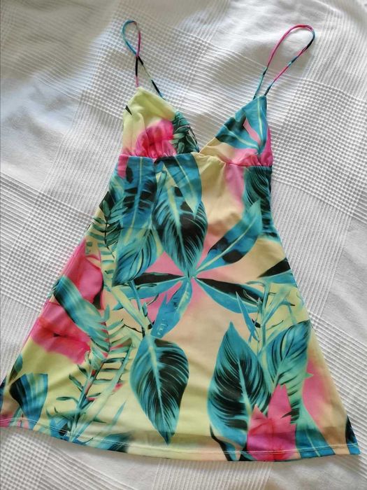 Vestido curto Bershka