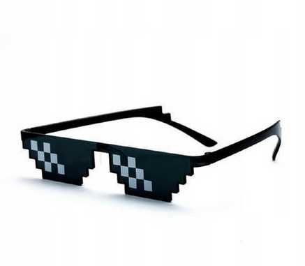 Okulary Pixelowe Thugh Life Różne wzory