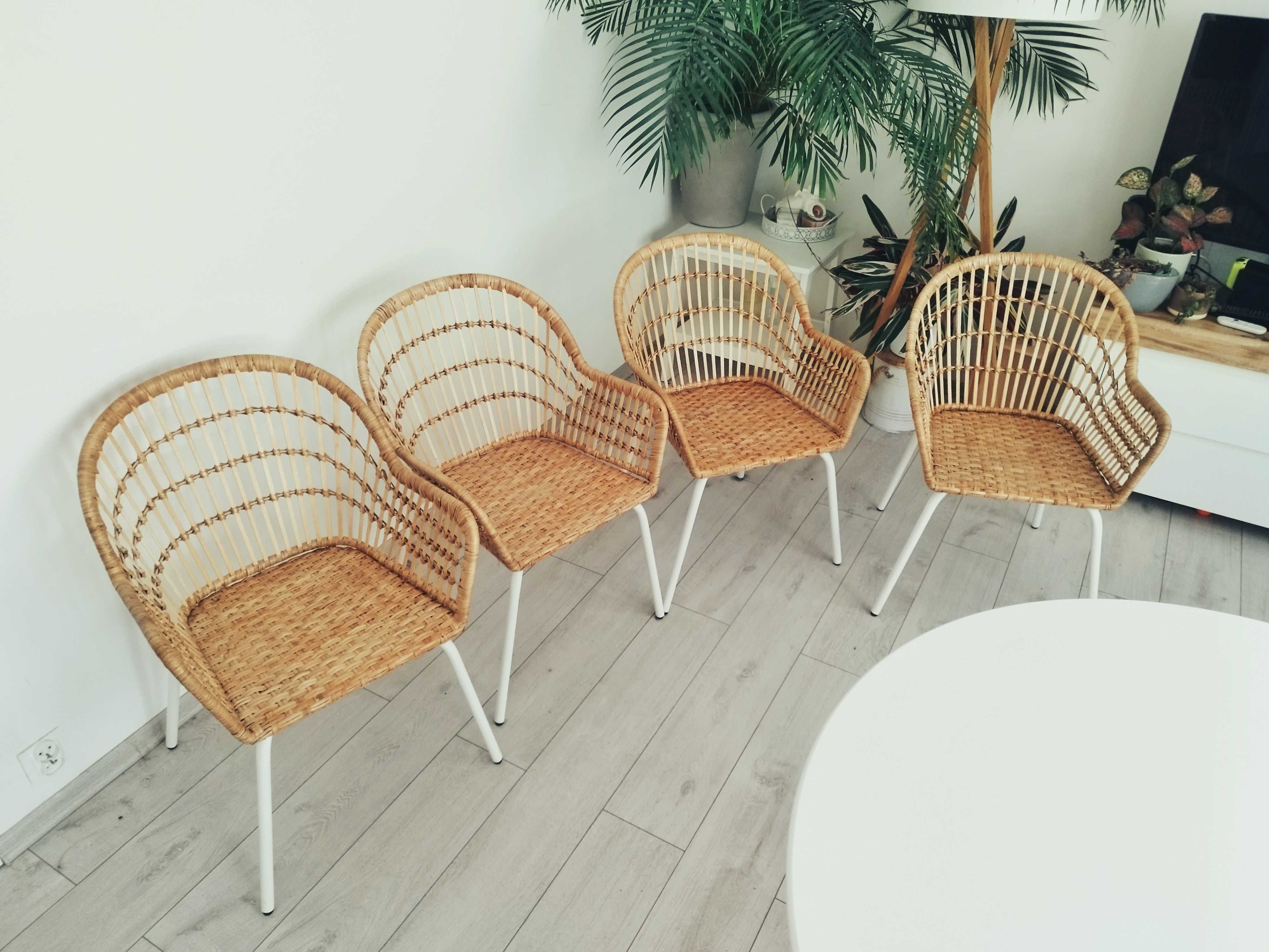 Stół JEGIND + 4x krzesło NILSOVE / Kuchnia / Jadalnia / Ikea / Jysk