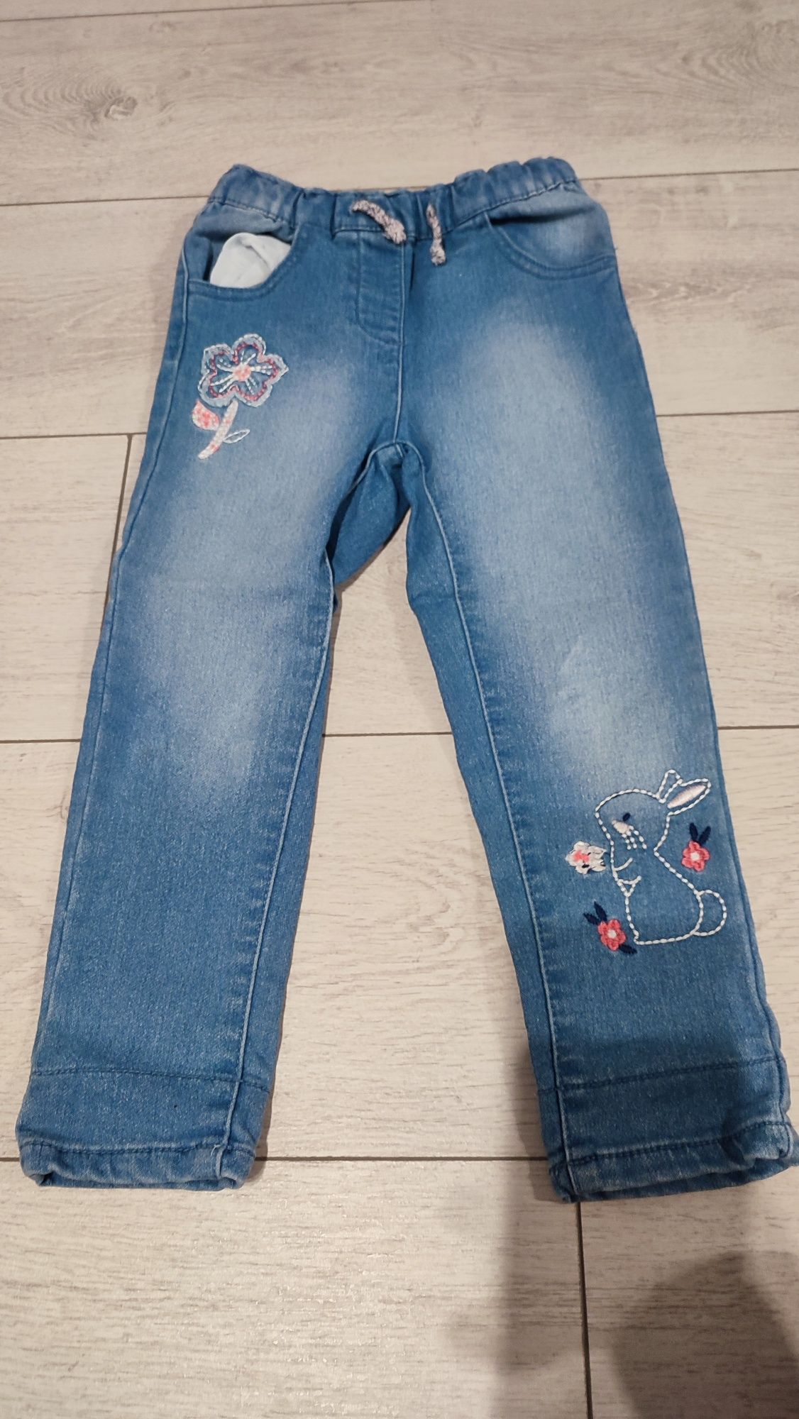Spodnie jeansowe jeansy 98