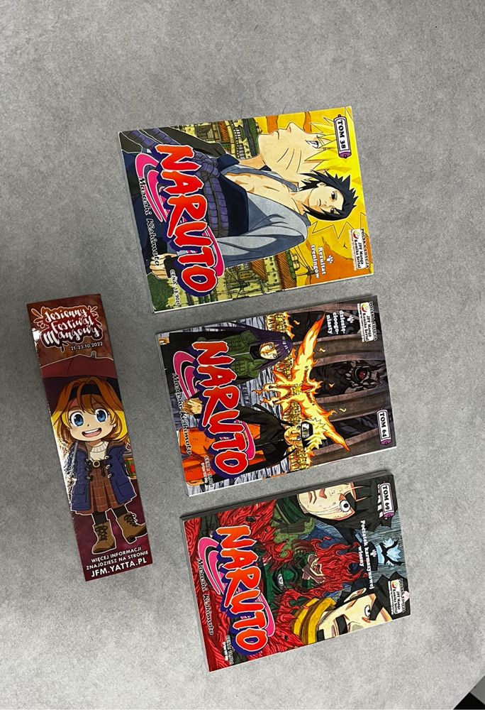 książki manga naruto tom- 38