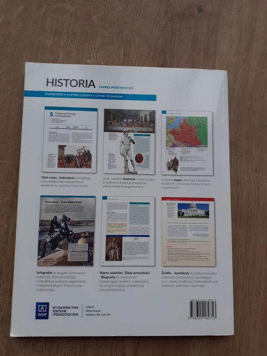 Historia 2 podręcznik podstawowy WSIP LOI i Technikum jak nowy
