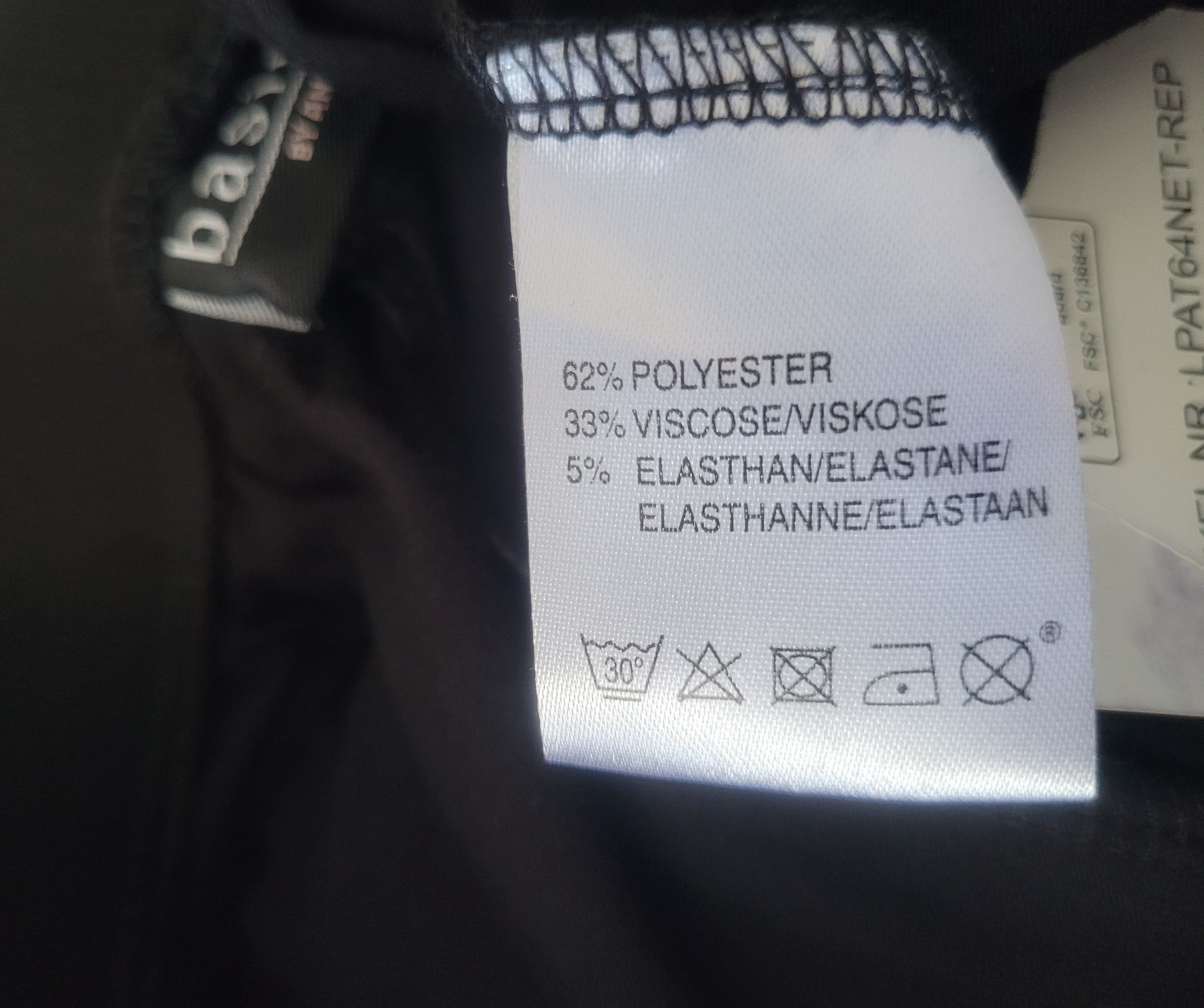 Spodnie haremki 3/4 czarne