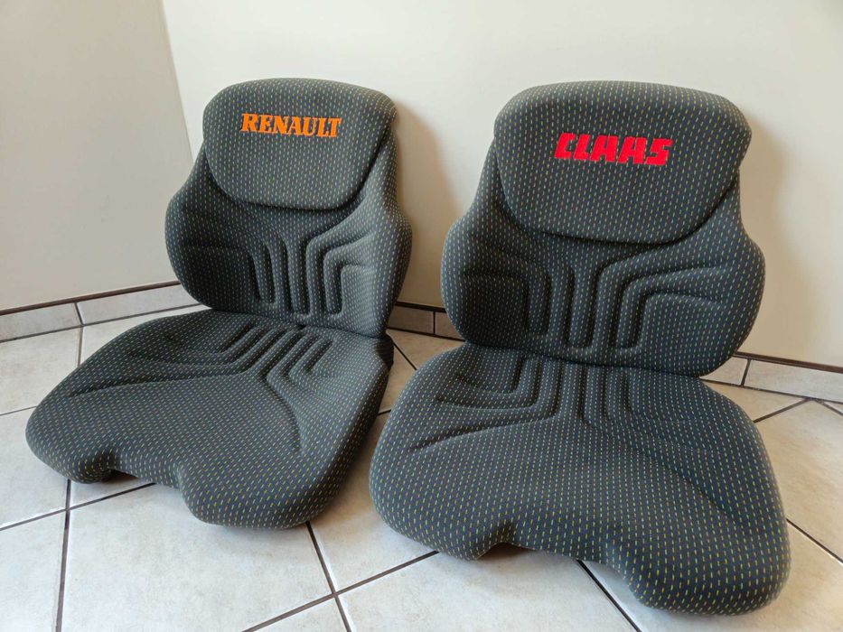 Pokrowiec/tapicerka fotel do ciągnika, kombajn Claas,McCormick,Renault