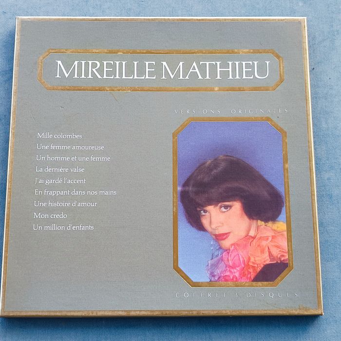 Виниловые пластинки - 3шт. FRANCE. MIREILLE MATHIEU