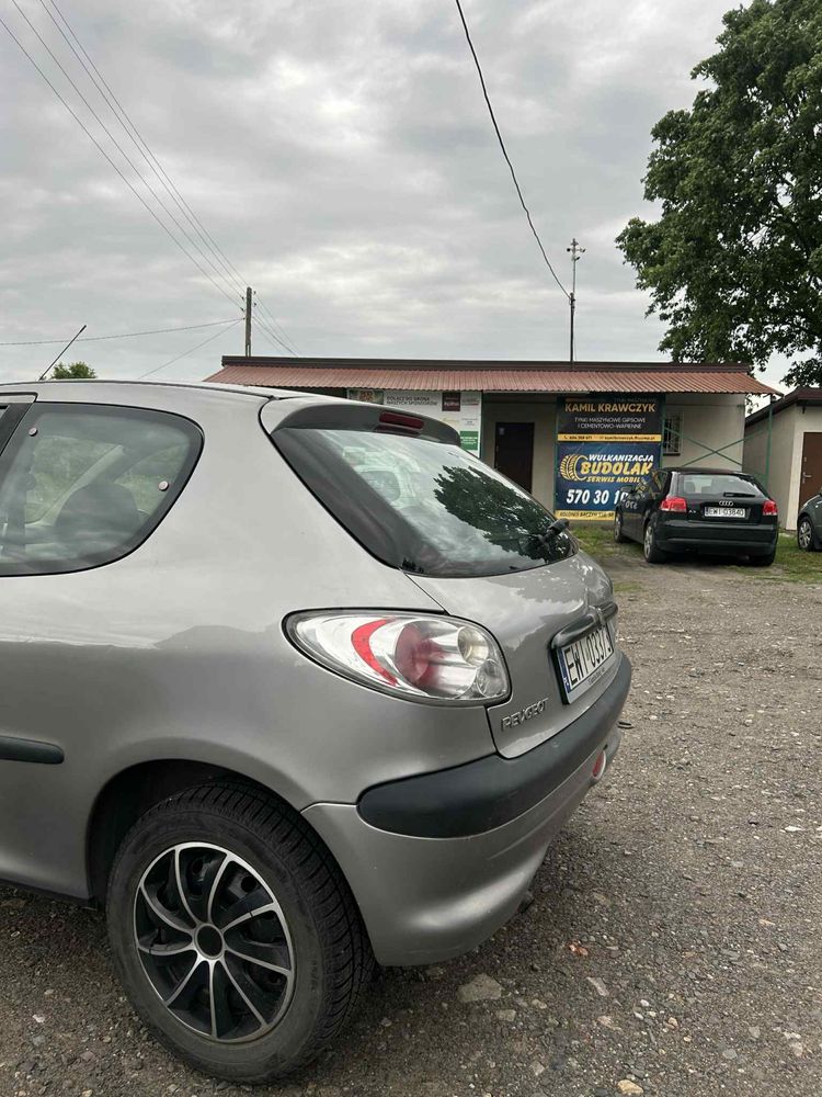 Peugeot 206 szary