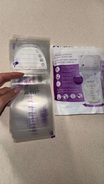 Пакунки для грудного молока 9 шт