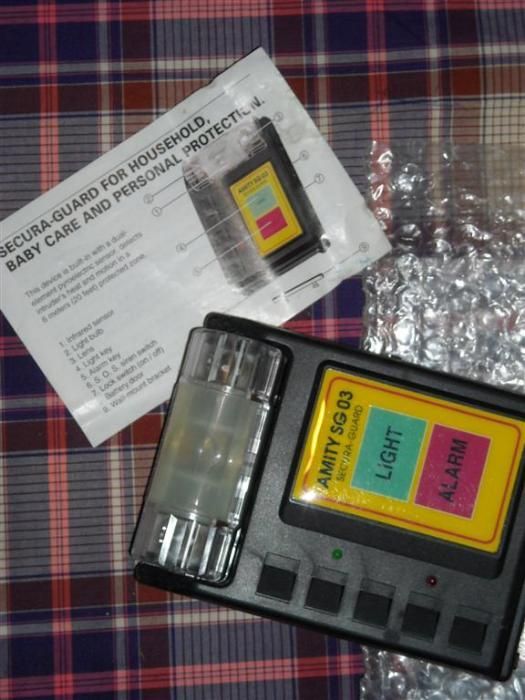 Alarme portatil seguranca ou bebes ou animais