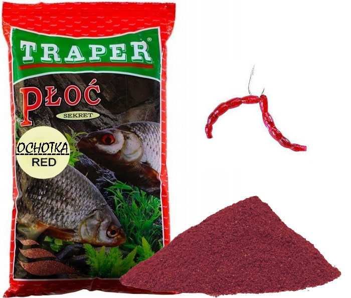 Zanęta Traper SEKRET Feeder Czerwony OCHOTKA 1kg Wrocław