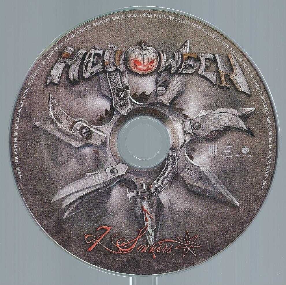 CD Helloween - 7 Sinners (2010)