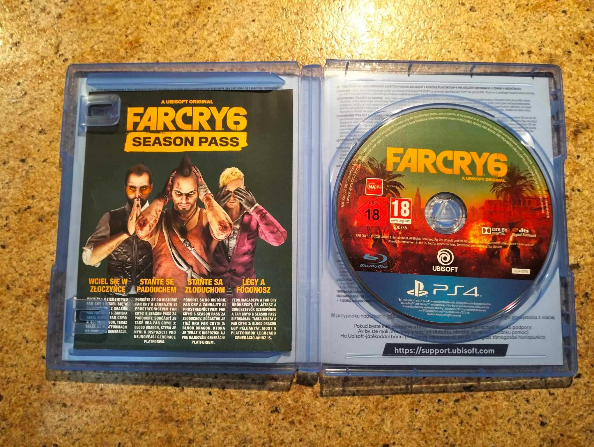 Gra FAR CRY 6 PS4(kompatybilna z PS5)