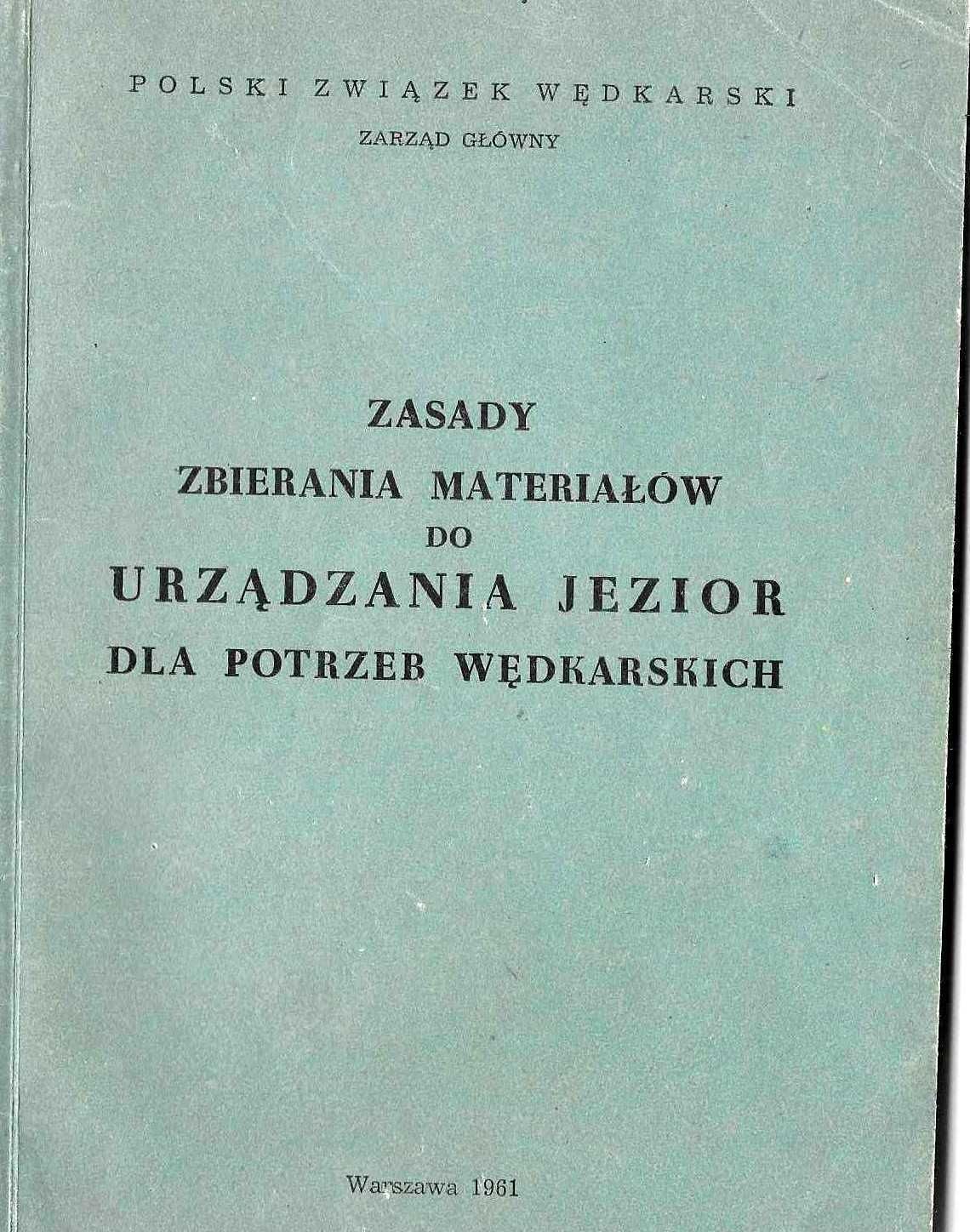 Stare wydawnictwa o tematyce rybacko - wędkarskiej. Patrz opis