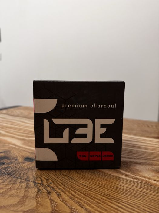 Węgiel kokosowy do shishy fajki 1 kg 64 szt 26 mm