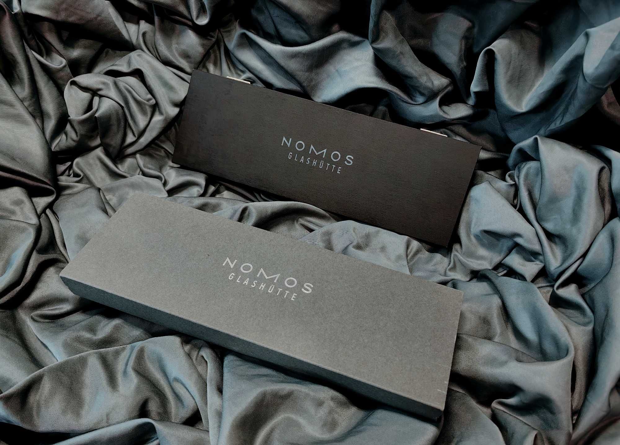 Zegarek Glashütte Nomos Orion Mechaniczny Szafir Rezerwa Chodu Komplet