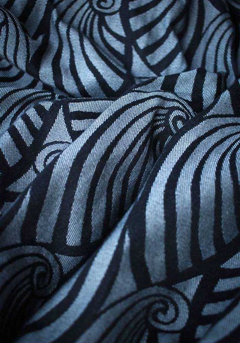 Слинг шарф Yaro Dendy Black шерсть Слінг Яро 5 р-р Состояние идеальное