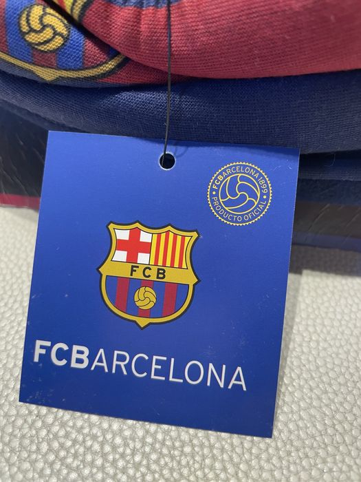Barça gola cachecol polar infantil novo